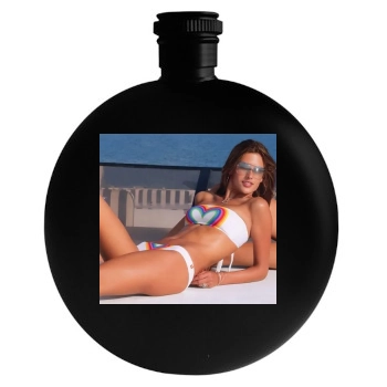 Alessandra Ambrosio Round Flask