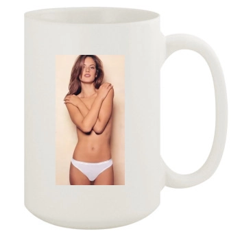 Alessandra Ambrosio 15oz White Mug