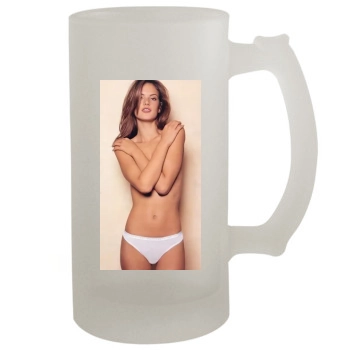 Alessandra Ambrosio 16oz Frosted Beer Stein