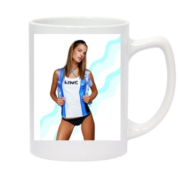 Alessandra Ambrosio 14oz White Statesman Mug