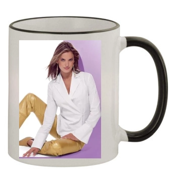 Alessandra Ambrosio 11oz Colored Rim & Handle Mug