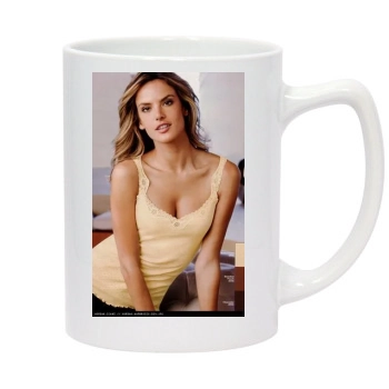 Alessandra Ambrosio 14oz White Statesman Mug