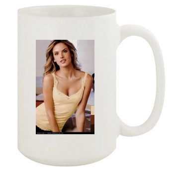 Alessandra Ambrosio 15oz White Mug