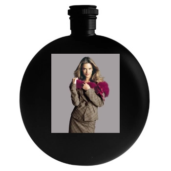 Alessandra Ambrosio Round Flask