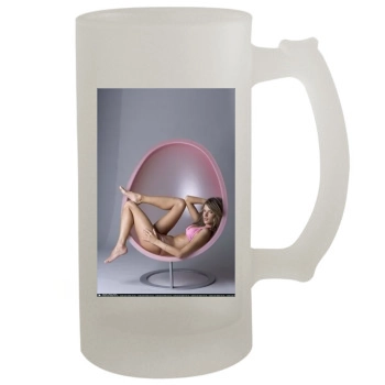 Alessandra Ambrosio 16oz Frosted Beer Stein