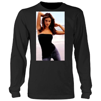 Alessandra Ambrosio Men's Heavy Long Sleeve TShirt