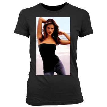 Alessandra Ambrosio Women's Junior Cut Crewneck T-Shirt