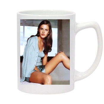 Alessandra Ambrosio 14oz White Statesman Mug