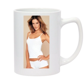 Alessandra Ambrosio 14oz White Statesman Mug