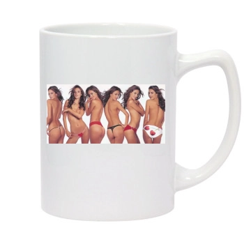 Alessandra Ambrosio 14oz White Statesman Mug