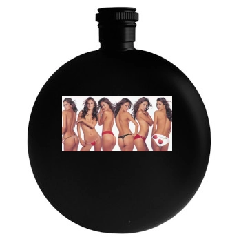 Alessandra Ambrosio Round Flask