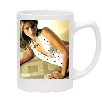 Alessandra Ambrosio 14oz White Statesman Mug