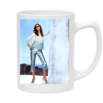 Alessandra Ambrosio 14oz White Statesman Mug