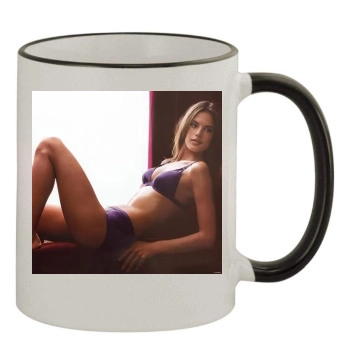 Alessandra Ambrosio 11oz Colored Rim & Handle Mug