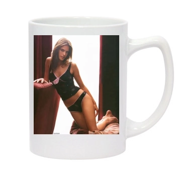 Alessandra Ambrosio 14oz White Statesman Mug