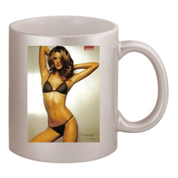 Alessandra Ambrosio 11oz Metallic Silver Mug