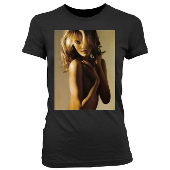 Alessandra Ambrosio Women's Junior Cut Crewneck T-Shirt