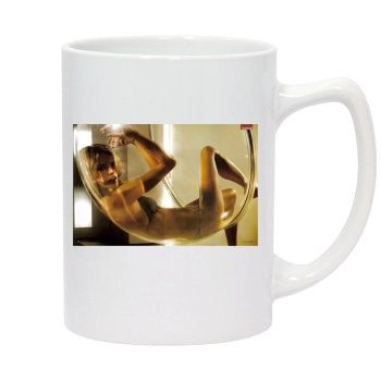 Alessandra Ambrosio 14oz White Statesman Mug