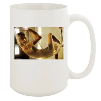 Alessandra Ambrosio 15oz White Mug