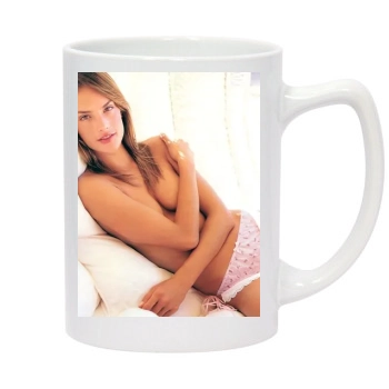 Alessandra Ambrosio 14oz White Statesman Mug