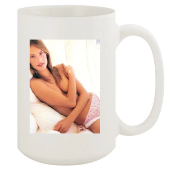 Alessandra Ambrosio 15oz White Mug