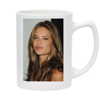 Alessandra Ambrosio 14oz White Statesman Mug