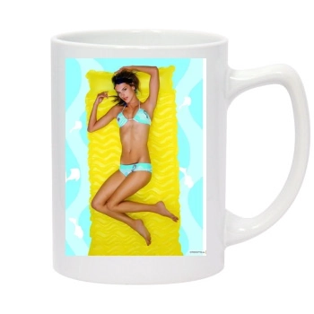 Alessandra Ambrosio 14oz White Statesman Mug