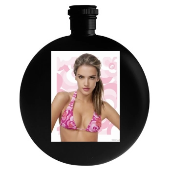 Alessandra Ambrosio Round Flask