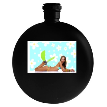 Alessandra Ambrosio Round Flask