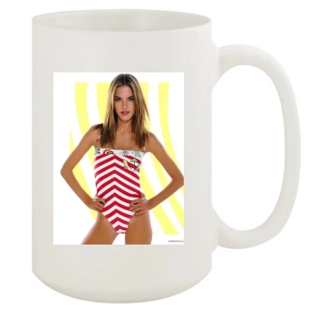 Alessandra Ambrosio 15oz White Mug