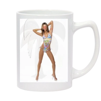 Alessandra Ambrosio 14oz White Statesman Mug