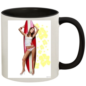 Alessandra Ambrosio 11oz Colored Inner & Handle Mug