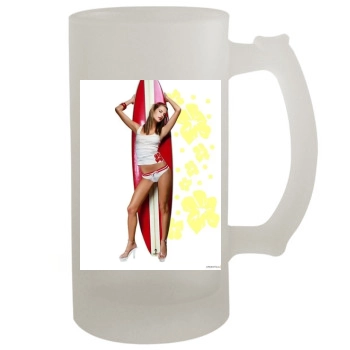 Alessandra Ambrosio 16oz Frosted Beer Stein