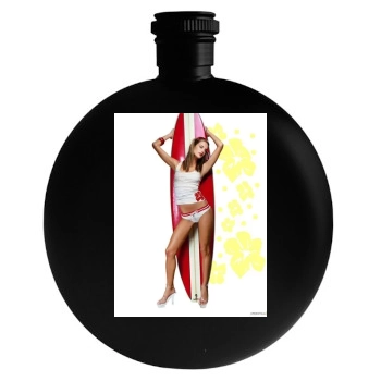 Alessandra Ambrosio Round Flask