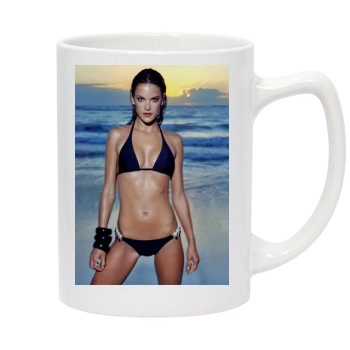 Alessandra Ambrosio 14oz White Statesman Mug