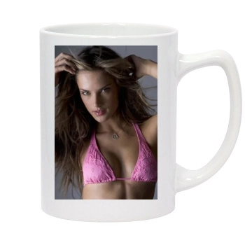 Alessandra Ambrosio 14oz White Statesman Mug