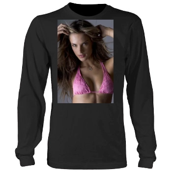 Alessandra Ambrosio Men's Heavy Long Sleeve TShirt