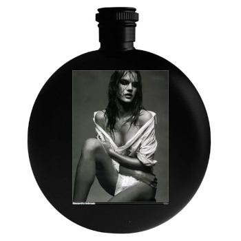 Alessandra Ambrosio Round Flask