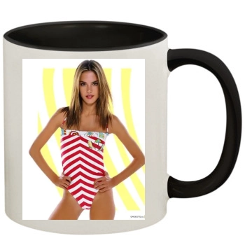 Alessandra Ambrosio 11oz Colored Inner & Handle Mug