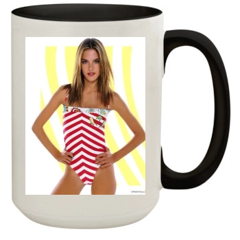 Alessandra Ambrosio 15oz Colored Inner & Handle Mug