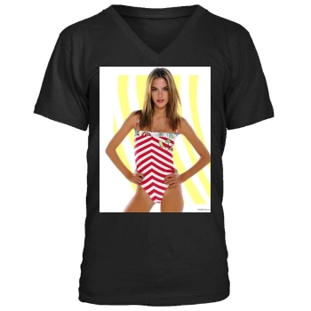 Alessandra Ambrosio Men's V-Neck T-Shirt