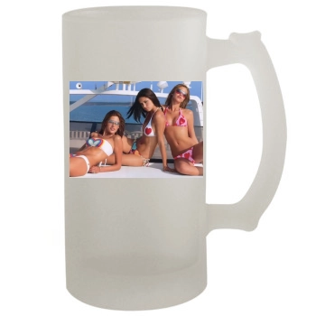 Alessandra Ambrosio 16oz Frosted Beer Stein