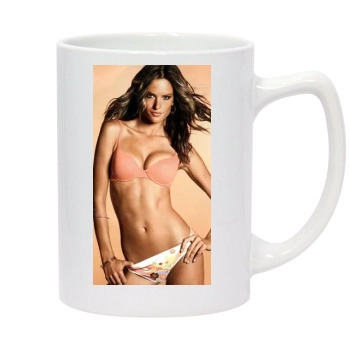 Alessandra Ambrosio 14oz White Statesman Mug