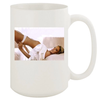 Alessandra Ambrosio 15oz White Mug