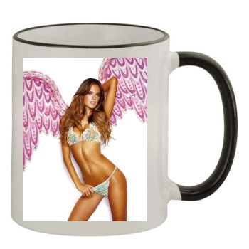 Alessandra Ambrosio 11oz Colored Rim & Handle Mug