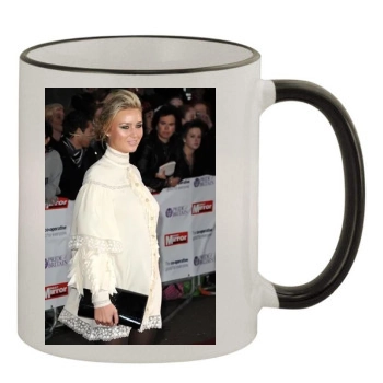 Alex Curran 11oz Colored Rim & Handle Mug