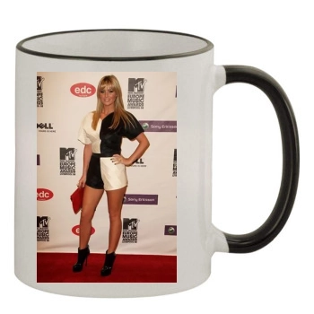 Alex Curran 11oz Colored Rim & Handle Mug