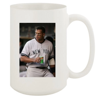 Alex Rodriguez 15oz White Mug