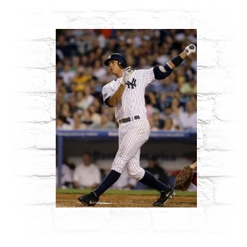 Alex Rodriguez Metal Wall Art