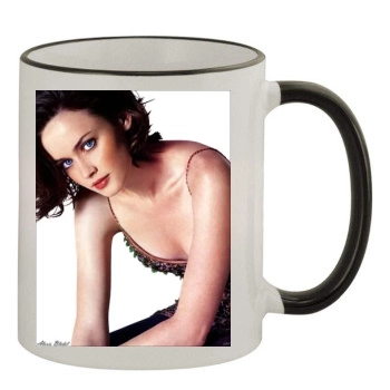 Alexis Bledel 11oz Colored Rim & Handle Mug